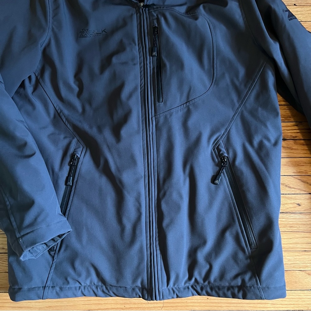 Performance Jacket, Full Zip, Convertible Hood, B… - image 5
